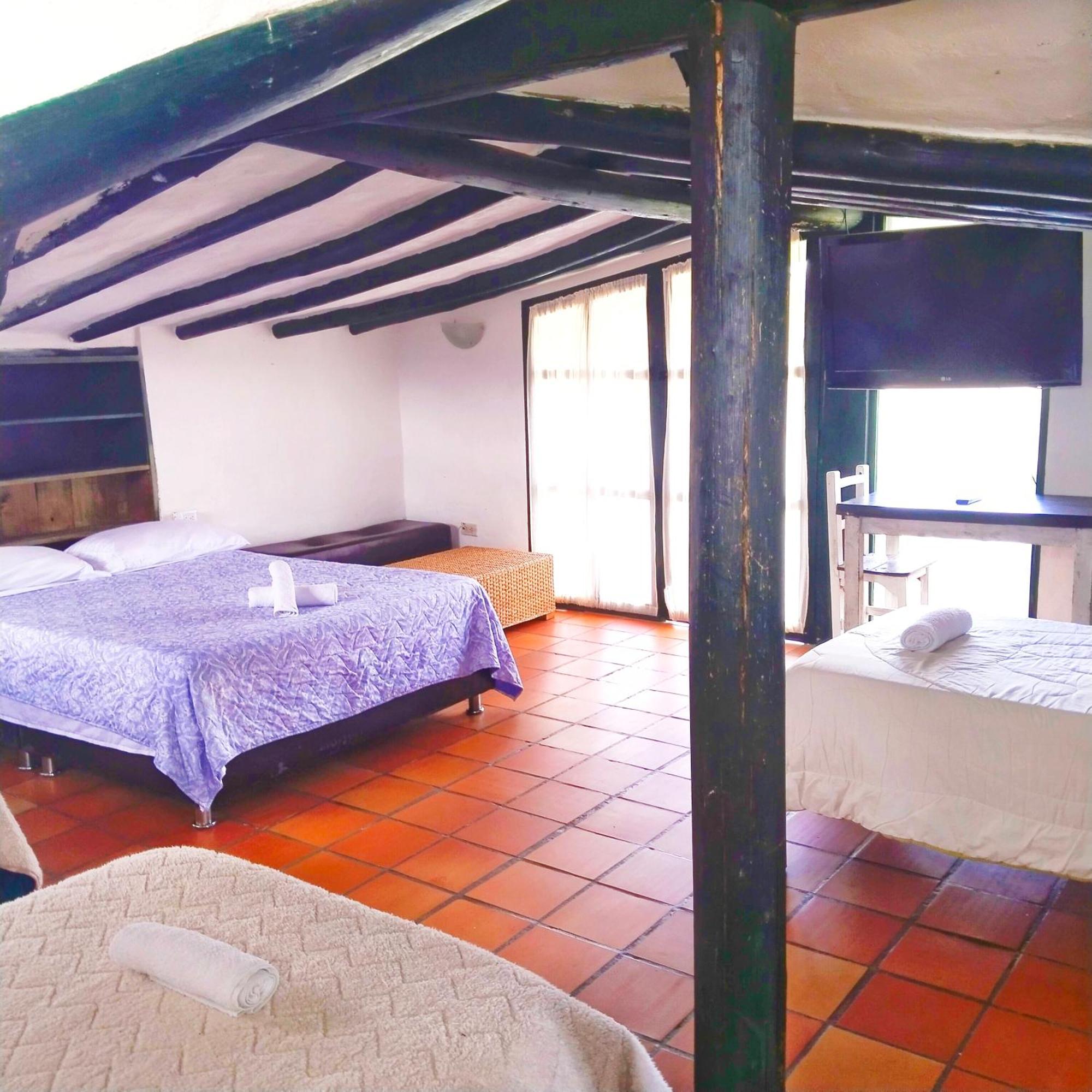 Hostal Balcon De Anita Rancho Tranquera Villa de Leyva Exterior foto